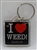 Keychain - I Heart (Black)